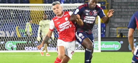 Empate entre Santa Fe y Medellín - VizzorImage / Felipe Caicedo