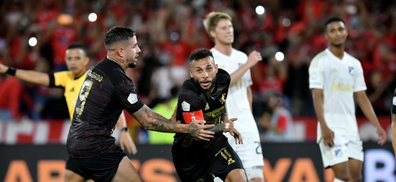 América de Cali se quedó con un duro clásico vs. Millonarios