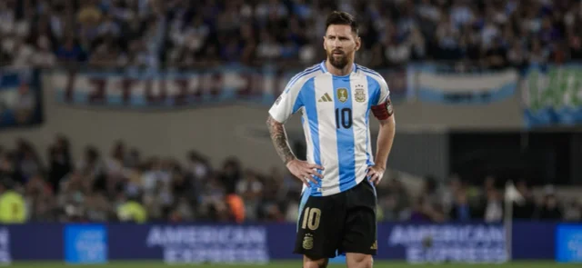 Lionel Messi con la selección Argentina en Eliminatorias / AFP