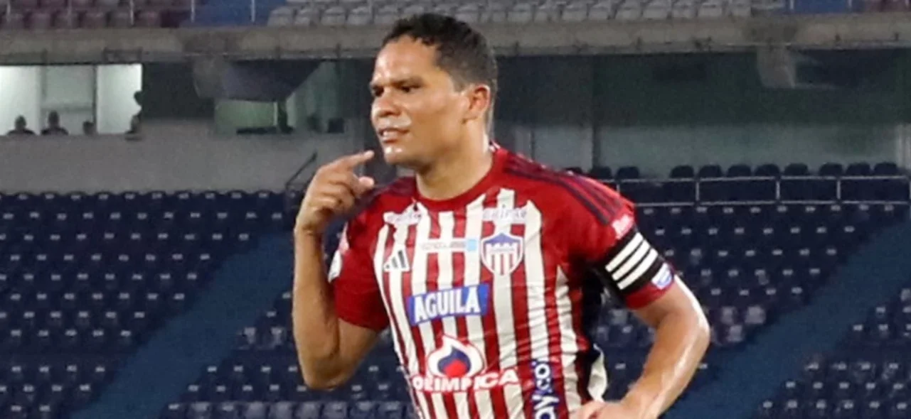 Carlos Bacca, delantero de Junior - VizzorImage