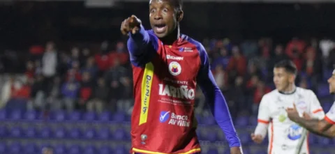 Daniel Moreno, delantero de Pasto - VizzorImage