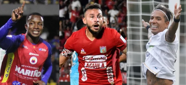 Daniel Moreno, Duván Vergara y Dayro Moreno - VizzorImage