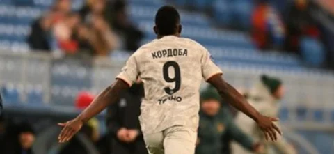 Jhon Córdoba marcó golazo con Krasnodar - X: @FCKrasnodar