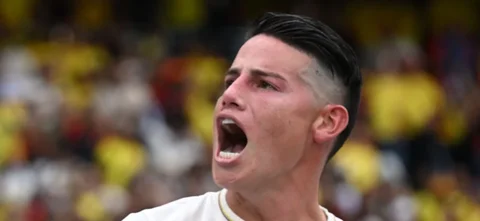 James Rodríguez, capitán de selección Colombia - AFP