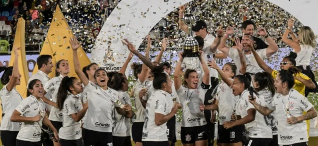 Corinthians es el vigente campeón de la Copa Libertadores Femenina / AFP