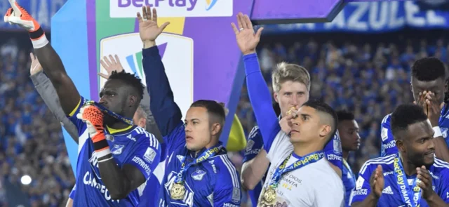 Juan Moreno salió campeón con Millonarios en 2023 - VizzorImage