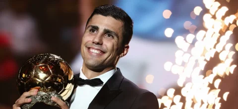 Rodri, ganador del Balón de Oro 2024 / AFP