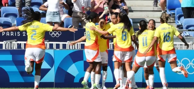 Jugadores de la selección Colombia Femenina / AFP
