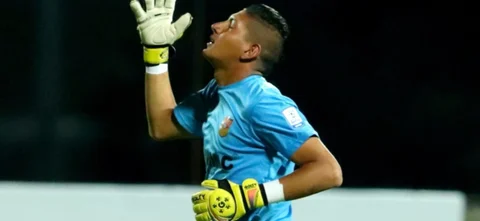 Walberto Agámez, portero de Bogotá - VizzorImage