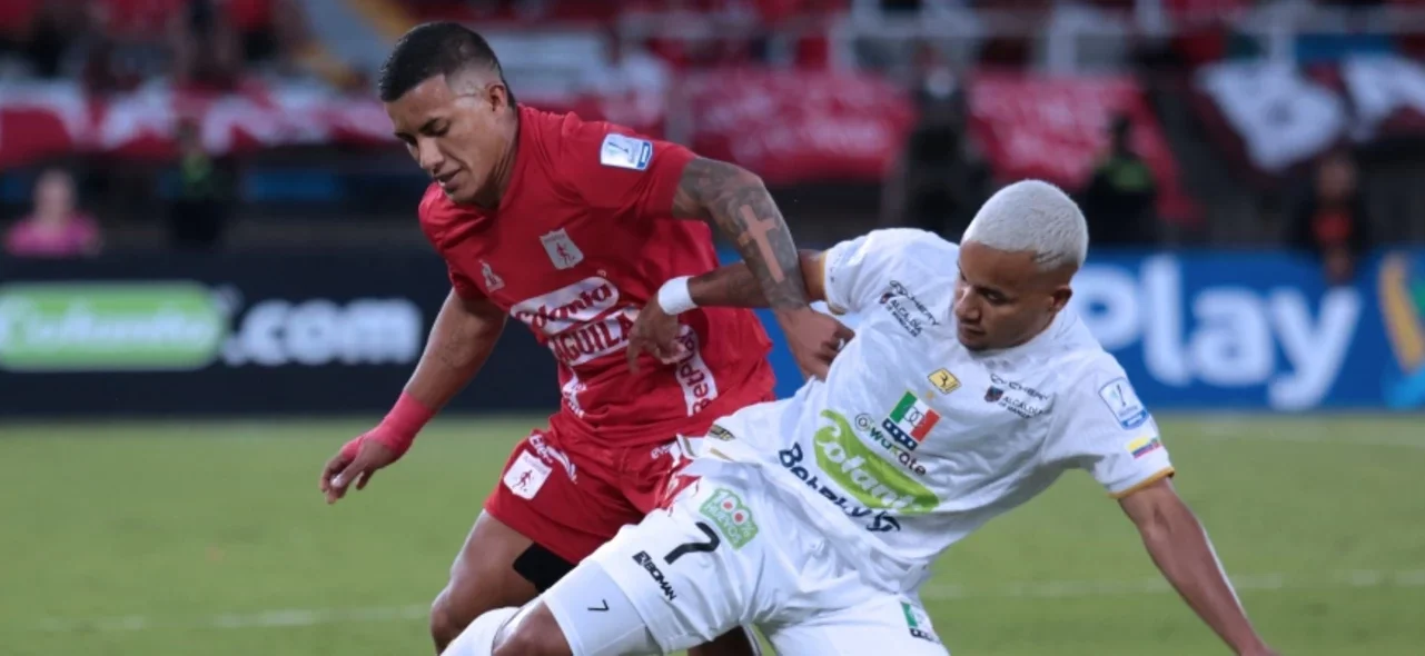 América no pudo hacer respetar su casa y empató contra Once Caldas / VizzorImage / Luisa Lesmes