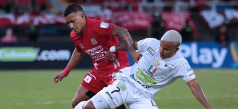 América no pudo hacer respetar su casa y empató contra Once Caldas / VizzorImage / Luisa Lesmes