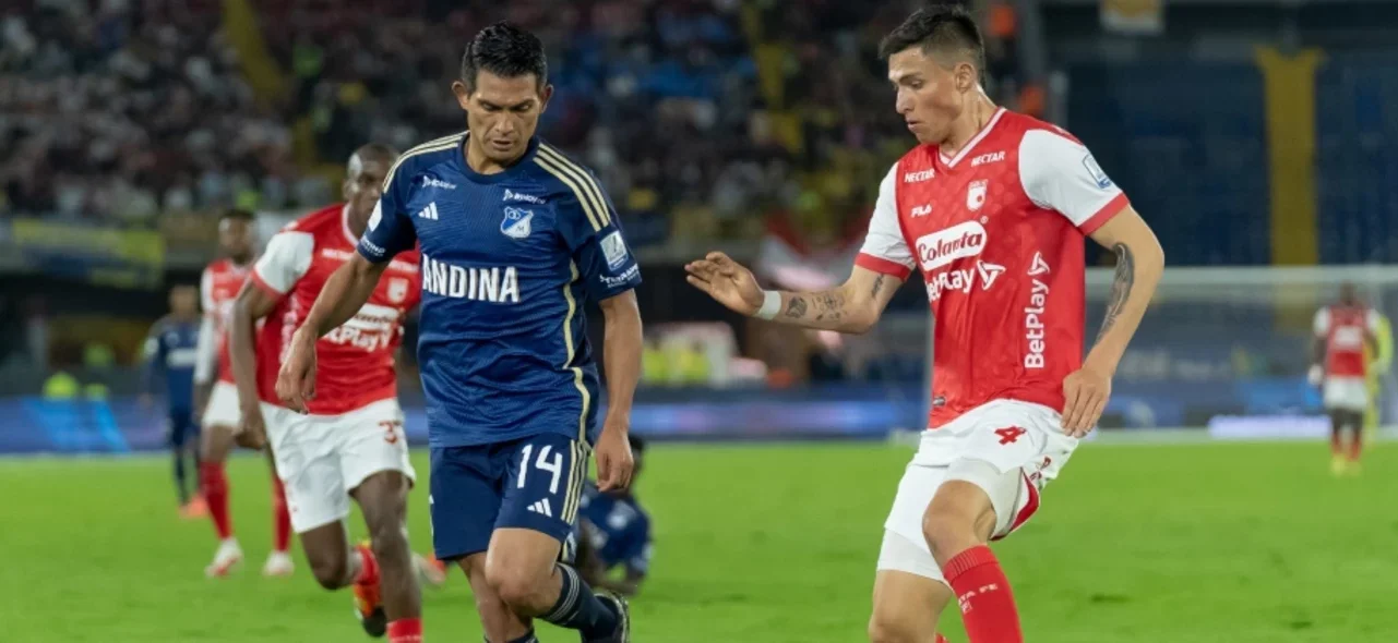 El clásico bogotano se repetirá una vez más en la Liga BetPlay. / VizzorImage.