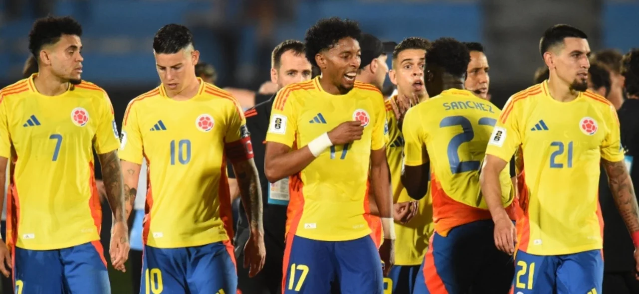 Colombia recibió una mala noticia tras el duelo contra Uruguay / AFP