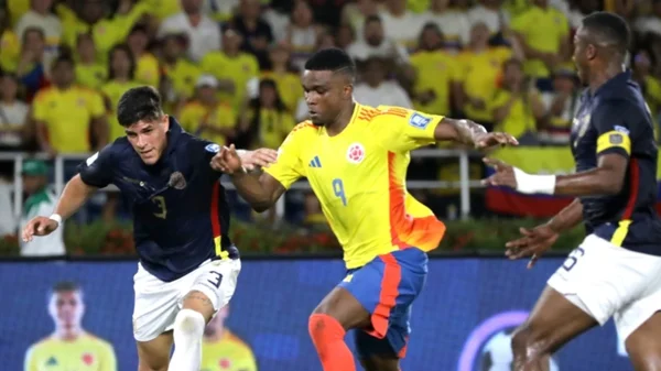 Dura derrota de Colombia ante Ecuador en Barranquilla