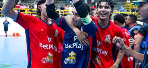 Atlético Dorada consiguió una amplia victoria sobre Icsin / @LigaBetPlaySala