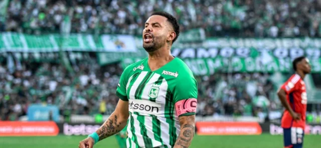 Edwin Cardona jugó 88 minutos ante DIM / foto: @nacionaloficial