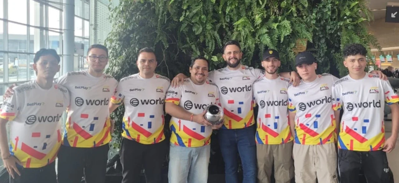 Selección Colombia masculina que participará en el mundial - @fedecoldenal Equipo masculino que participará en el mundial - @fedecoldenal