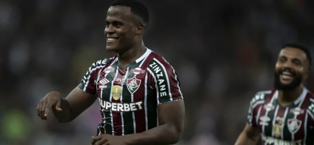 Jhon Arias se reportó con gol con Fluminense / AFP