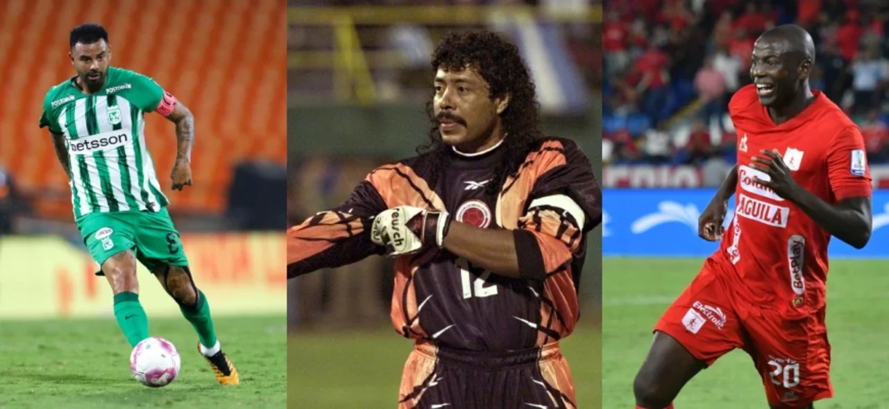 René Higuita hizo recordar tiempos pasados de América y Nacional / VizzorImage / AFP
