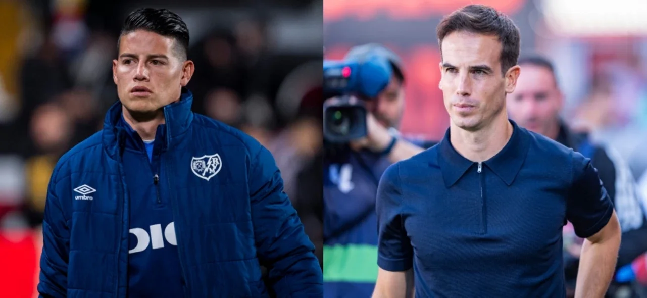 James no ha podidos ser titular en Rayo Vallecano. / VizzorImage.