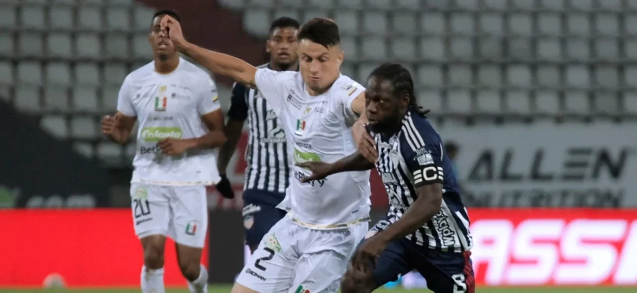 ¡Al último segundo! Junior rescató el empate ante Once Caldas