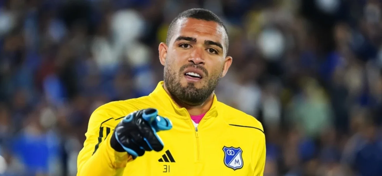 Álvaro Montero, arquero de Millonarios - VizzorImage / Andres Rot