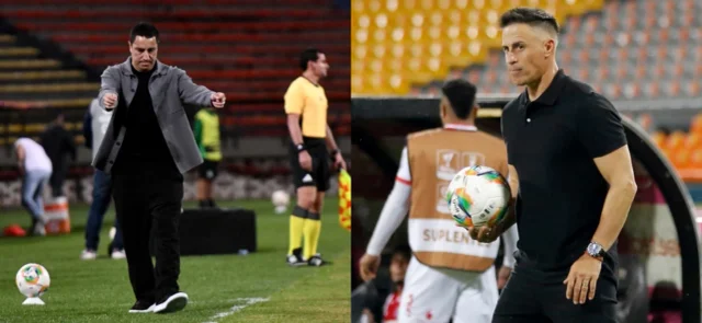 Atlético Nacional y Santa Fe se repartieron puntos / VizzorImage / Luis Benavides