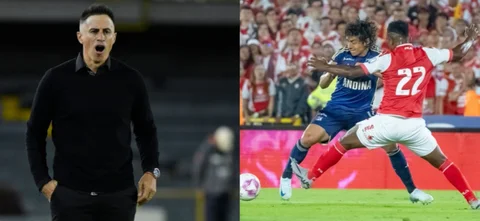 Pablo Peirano ha 'sufrido' los clásicos bogotanos. / VizzorImage.