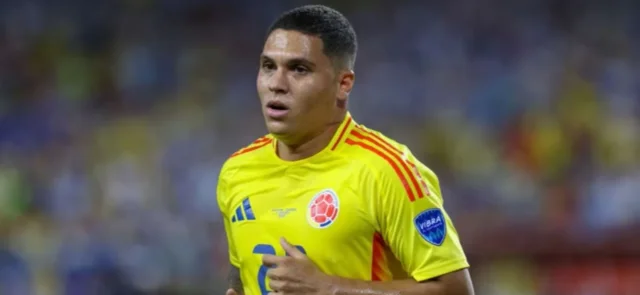 'Juanfer' Quintero disputó los últimos 30 minutos de la final de Copa América con Colombia / AFP