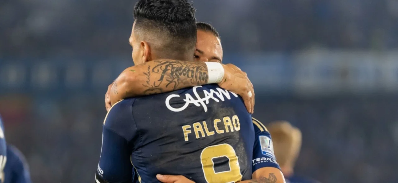 Radamel Falcao García está listo para enfrentar a Santa Fe. / VizzorImage.