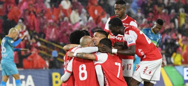 Independiente Santa Fe tiene claro el objetivo en la Liga BetPlay / VizzorImage / Felipe Caicedo