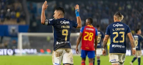 Radamel Falcao García fue la figura ante Deportivo Pasto. / VizzorImage.