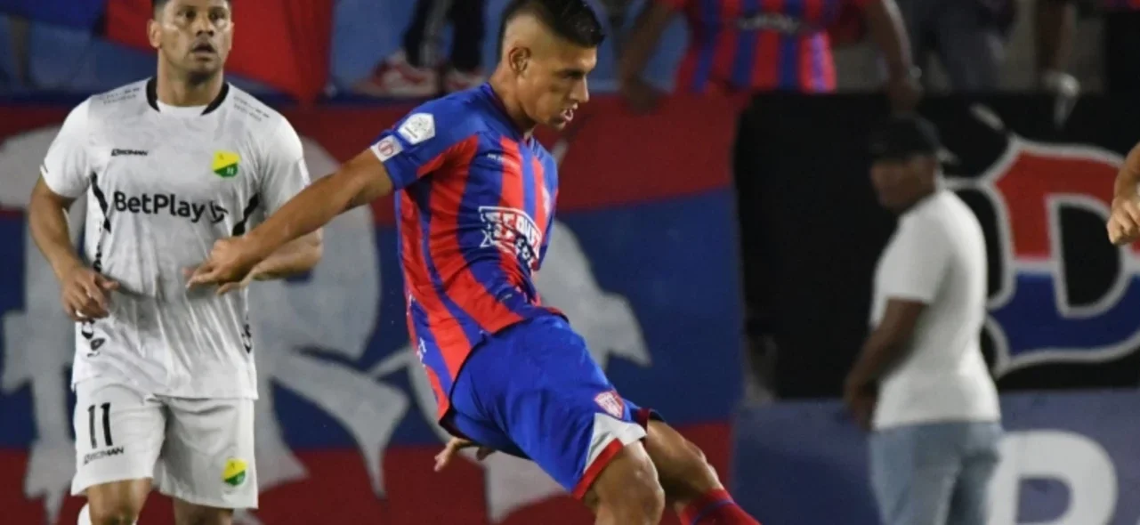 Unión Magdalena derrotó a Huila - VizzorImage / Miguel Vermeire