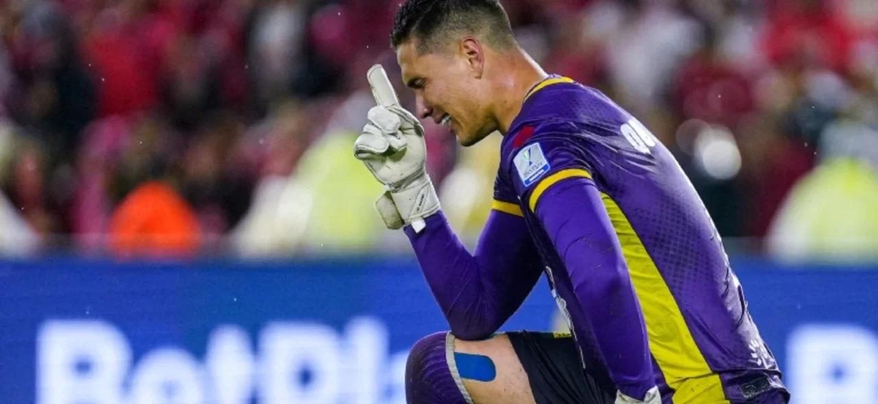 Aldair Quintana, portero titular de Bucaramanga - VizzorImage