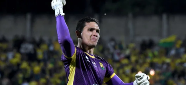Aldair Quintana, portero de Bucaramanga - VizzorImage