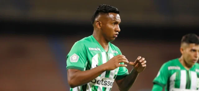 Alfredo Morelos, jugador de Nacional / VizzorImage / Jaime Jaramillo