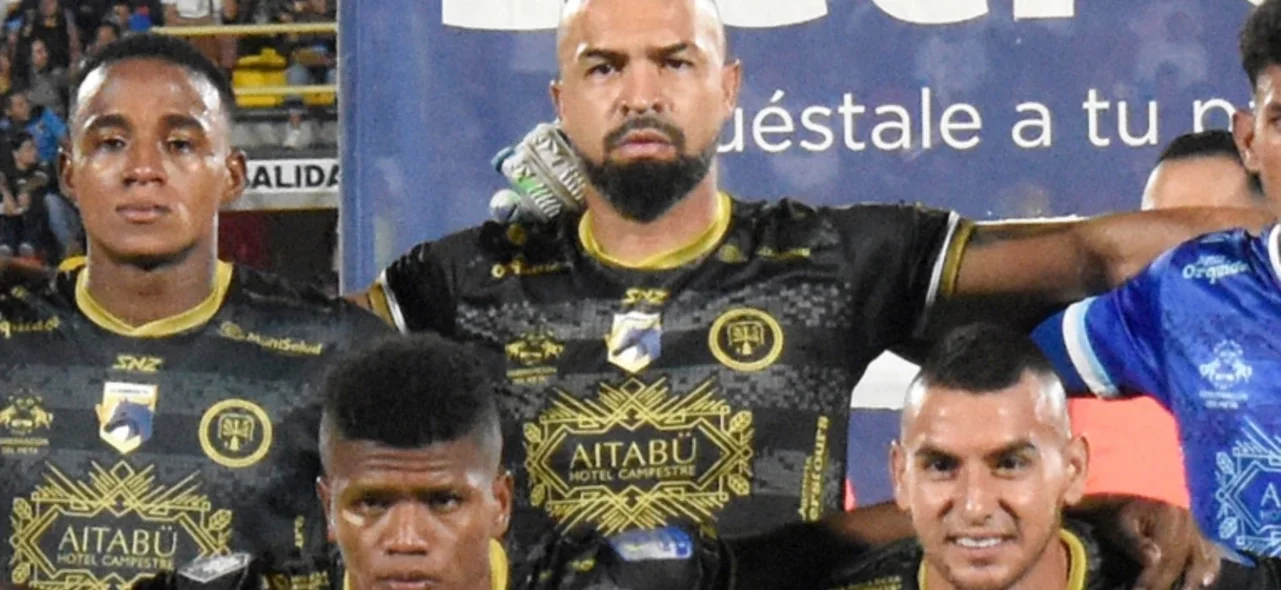 Cadavid salvó a Llaneros y celebró como si de un gol se hubiera tratado - VizzorImage Andrés Cadavid en Llaneros - VizzorImage