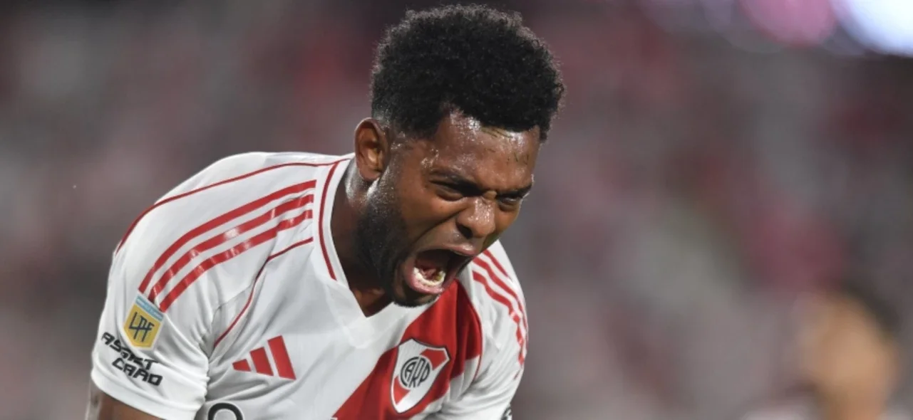 Borja volvió a marcar con River Plate por liga argentina / AFP