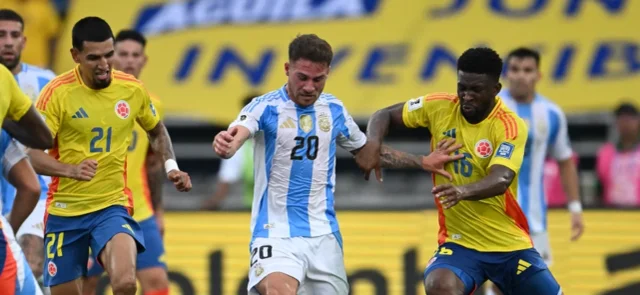 Colombia 2-1 Argentina por Eliminatorias - AFP