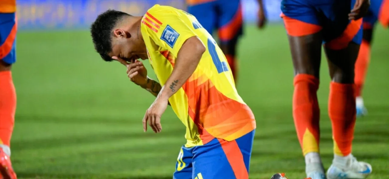 Juan Fernando Quintero en un partido con la selección Colombia / Foto: FCF