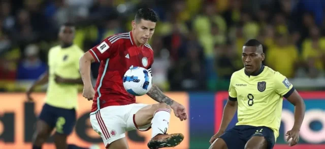 El último partido entre Colombia y Ecuador en Barranquilla quedó 0-0 / AFP