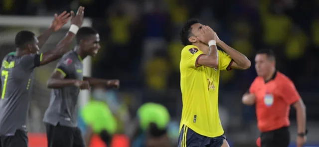 Colombia no pudo vencer a Ecuador en el camino al Mundial de 2022 - AFP