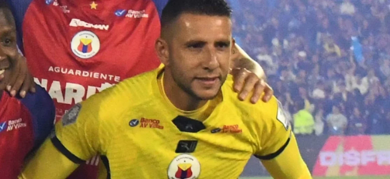 Deportivo Pasto se fue al descanso sin goles en contra por su portero - VizzorImage Diego Martínez, portero de Deportivo Pasto - VizzorImage