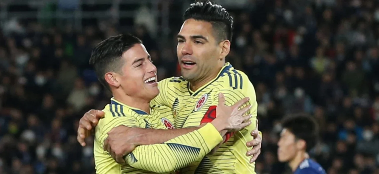 James Rodríguez elogió a Falcao García / AFP