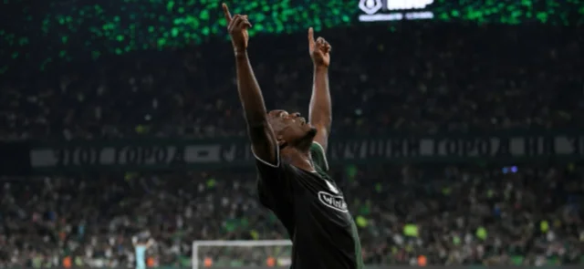 Jhon Córdoba, gol en Krasnodar - Foto de la página oficial de Krasnodar