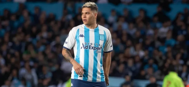 Juan Fernando Quintero, jugador de Racing de Avellaneda / AFP
