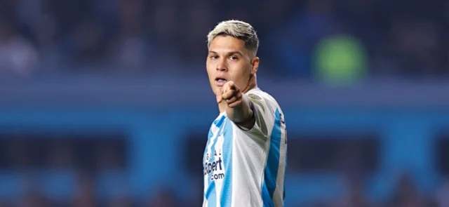 Juan Fernando Quintero, jugador de Racing de Avellaneda / AFP