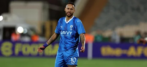 Neymar en Al Hilal / AFP