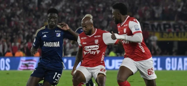 Santa Fe cayó 0-1 ante Millonarios - VizzorImage