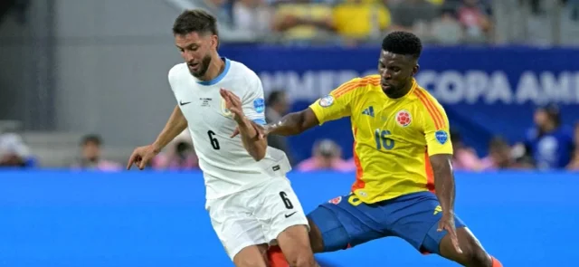Uruguay vs. Colombia por la fecha 11 de las Eliminatorias - AFP